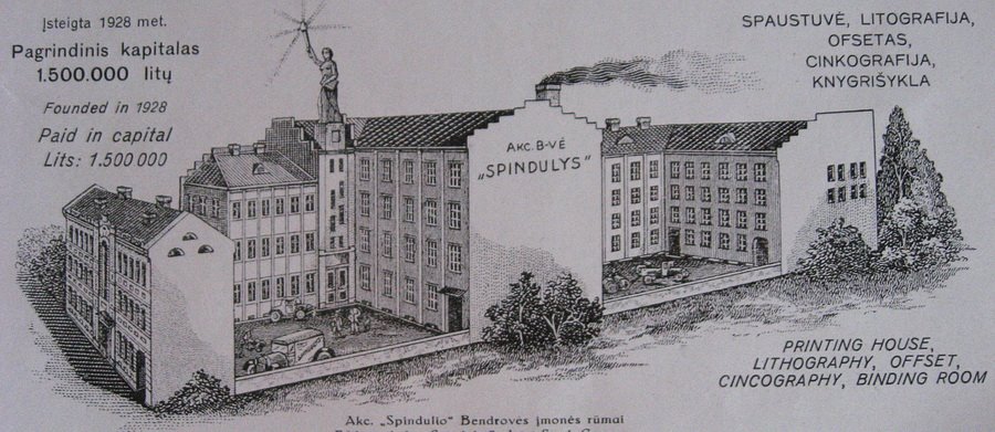 The building of Spindulys Mint in inter-war period