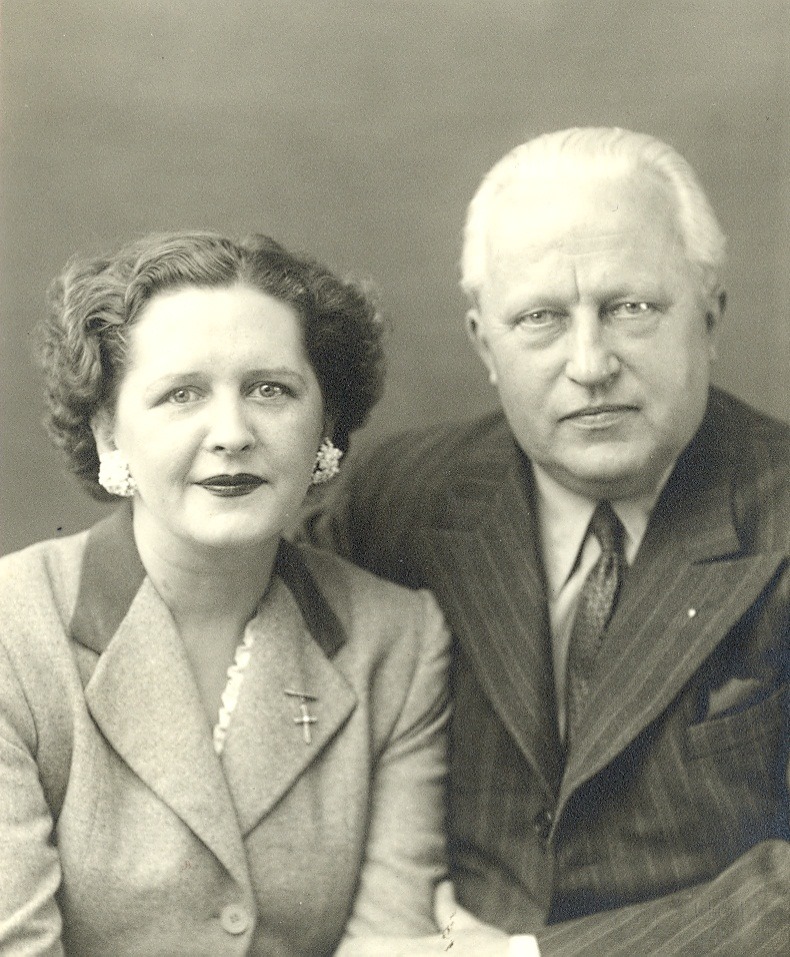 Elena and Edvardas Turauskas in the 50s of 20th century