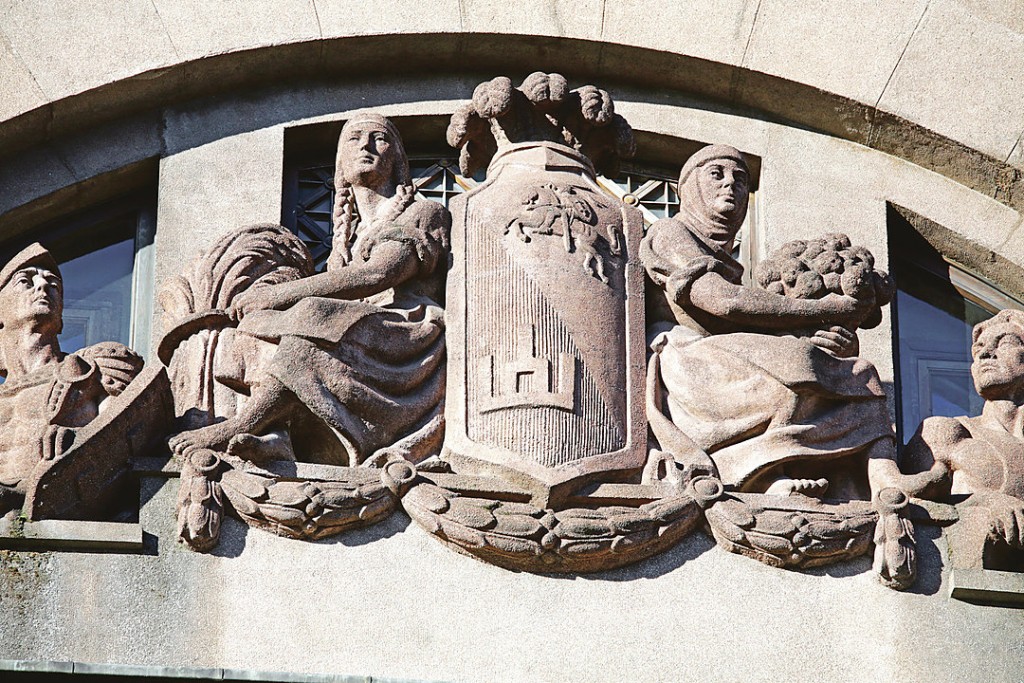 Allegoric composition by Kajetonas Sklėrius