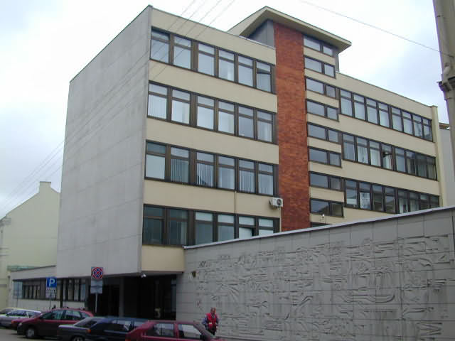 The new building  (Totorių str. 4) built in 1966.