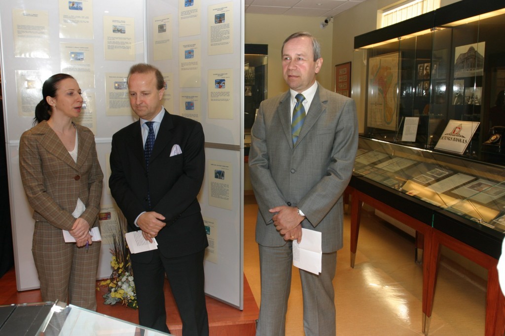 Tuometinis Visa Europe vadovas Šiaures Europos regionui Sven Estwall su LB valdybos nariu habl. dr. Vaidievučiu Geralavičiumi