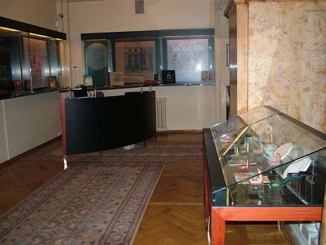 Pinigų muziejaus ekspozicija Kaune