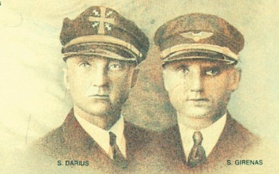 Asmenybės lietuviškuose piniguose. S. Darius ir S. Girėnas