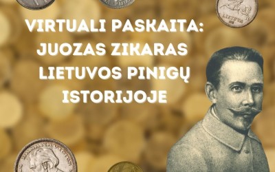 Virtuali paskaita Pinigų muziejuje