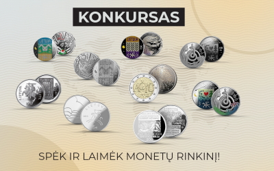 Lietuvos banko kolekcinės monetos literatūrai, rašytojams ir kalbos tyrimams