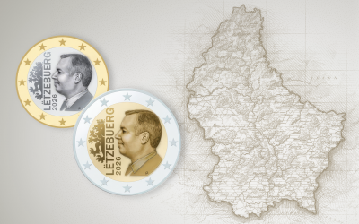 Naujos Liuksemburgo eurų monetos