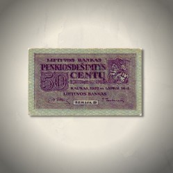 From Lithuania’s history of counterfeiting money