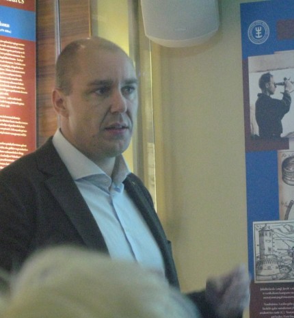 Modestas Katkevičius, head of the Marketing and Commerce Division at the Lithuanian Mint