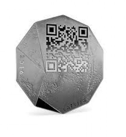 5 euro coin ‘National enterpreur’ for the Bank of Latvia. One of the most unique coins ever minted at the Lithuanian Mint