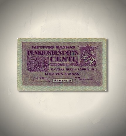 From Lithuania’s history of counterfeiting money
