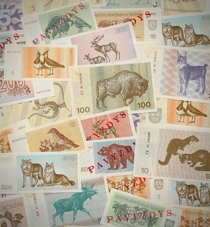 1991-1993 m. Lietuvos laikinieji piniginiai ženklai