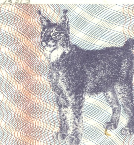 25 talonas note issued 1991. Obverse.