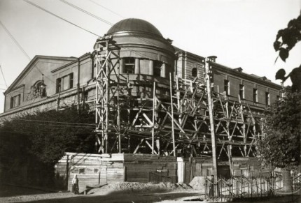 The construction of the building of the Bank of Lithuania (1926)
