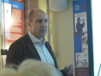 Modestas Katkevičius, head of the Marketing and Commerce Division at the Lithuanian Mint