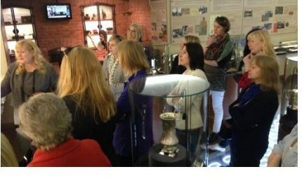 A guided tour for the staff of the National Drama Theatre