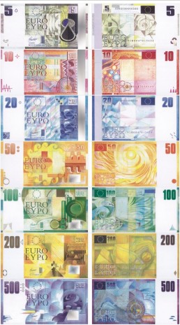 Terry Thorn banknotų dizainas