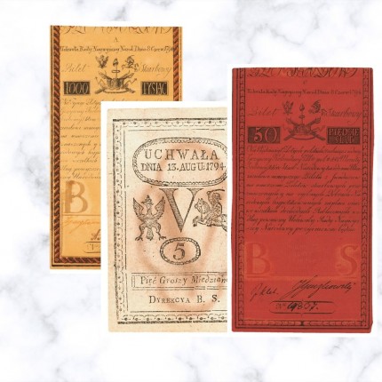 The first paper money of the Polish-Lithuanian Commonwealth