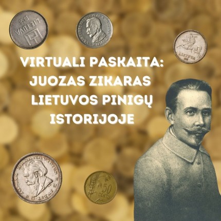 Virtuali paskaita Pinigų muziejuje