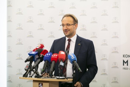 Lietuvos banko valdybos pirmininkas Gediminas Šimkus