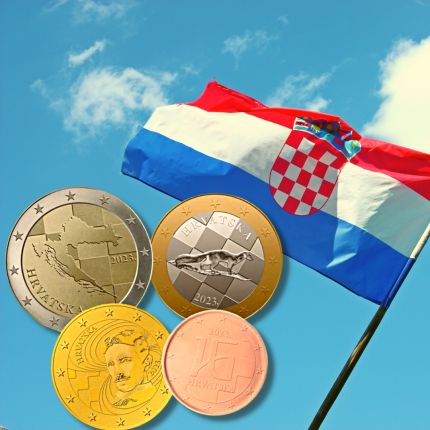 Kas vaizduojama ant eurų monetų? Kroatija