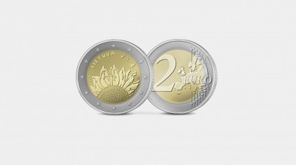 Lietuvos bankas išleidžia monetą „Kartu su Ukraina“ Ukrainai padėti